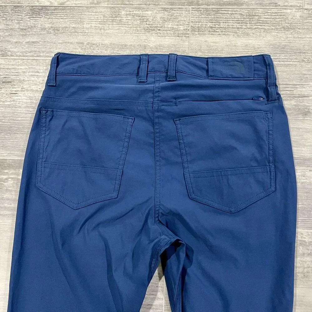 The North Face Sprag NF0A7QI2HDC Pants Men's Shady Blue 5-Pocket Zip Fly 29 Long